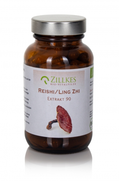 Bio Reishi Extrakt 90 Kapseln Zillkes Pilze